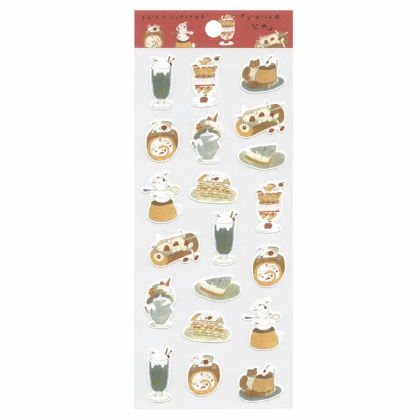 Dessert Festival Sticker Sheet · Tobimatsu Shoichiro