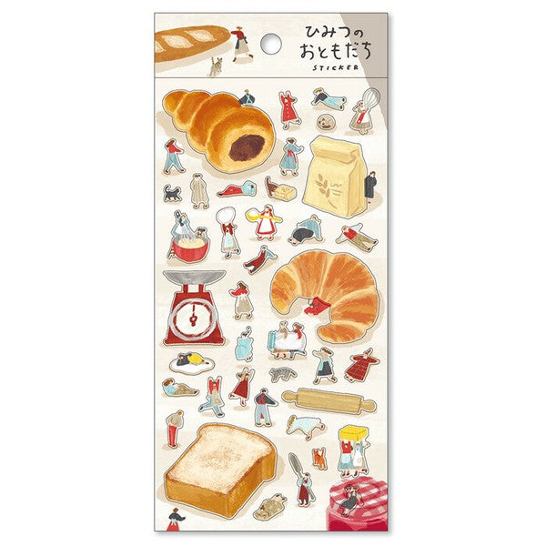 Bread Making Secret Friend Series Sticker Sheet · Mind Wave