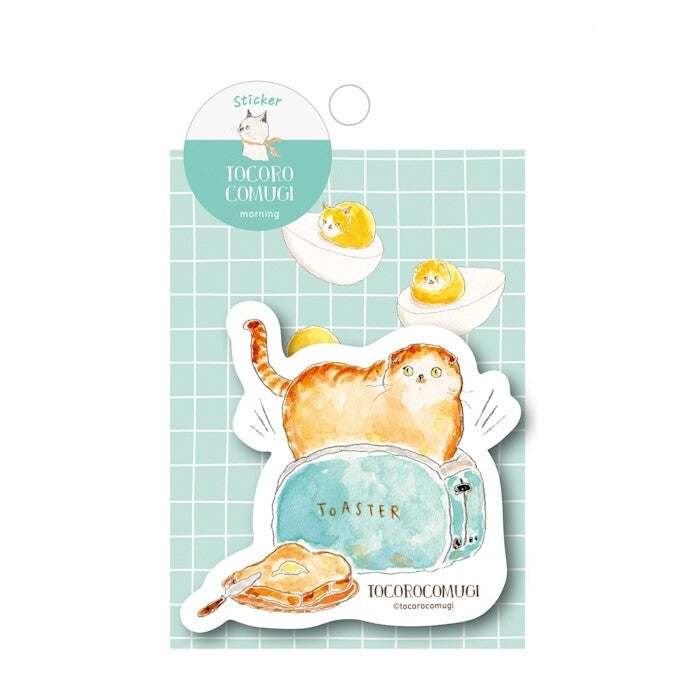 Morning / Tokoro Wheat Vinyl Sticker · Furukawashiko