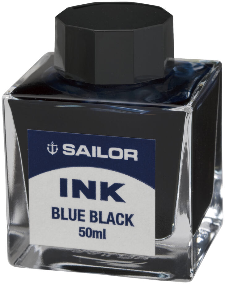 Blue Black Sailor Bottled Ink 50ml (Dye Based)