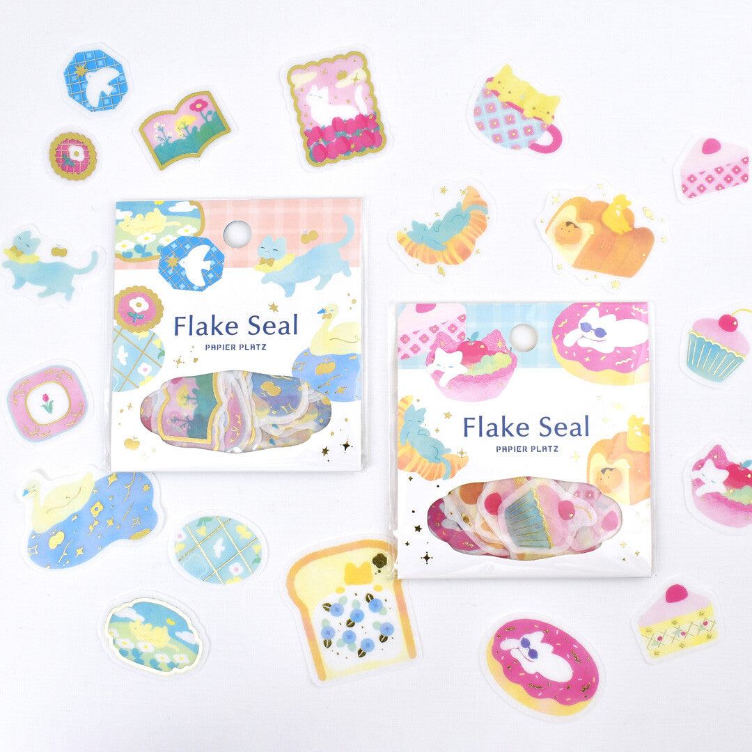 Nodoka Miyashita Sweet Time Gold Foil Flake Sticker · Papier Platz