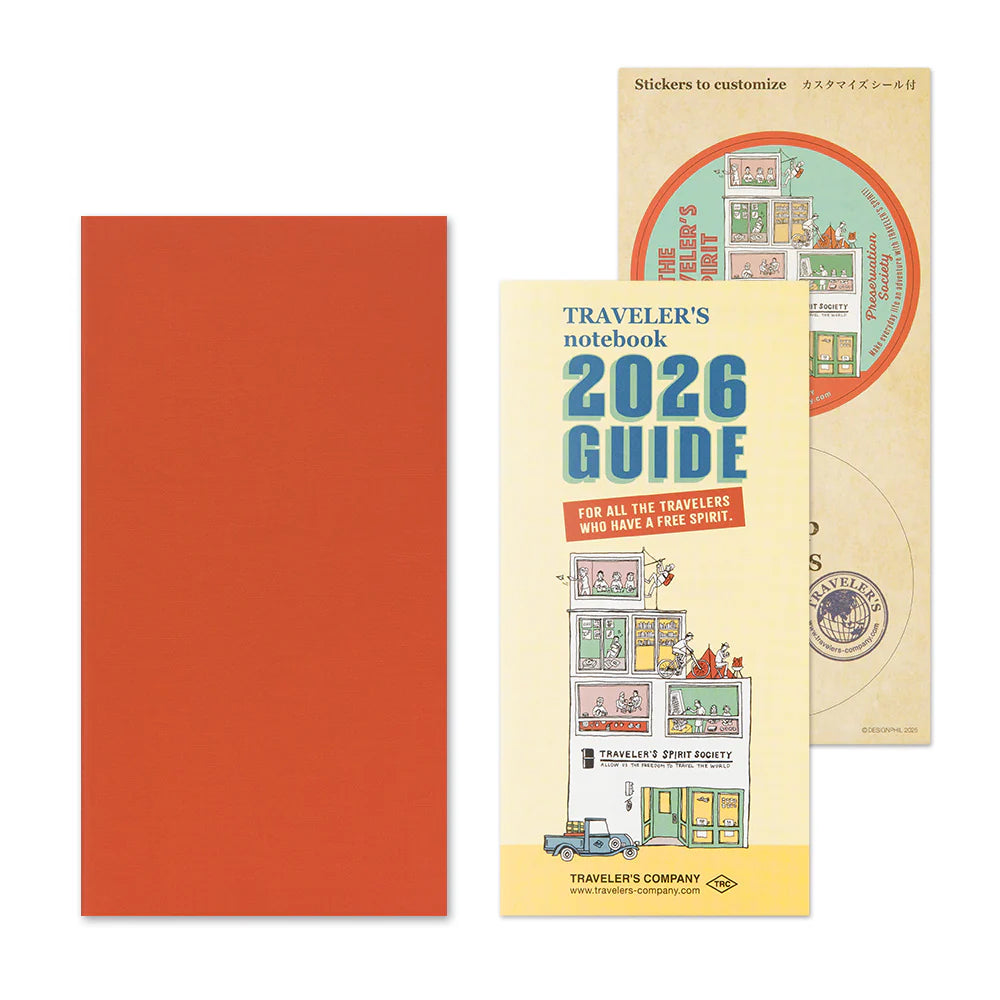 2026 TRAVELER'S Diary Monthly (Regular Size)