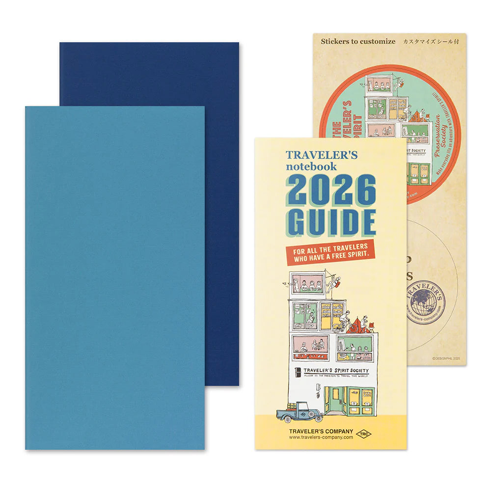 2026 TRAVELER'S Diary Weekly + Memo (Regular Size)