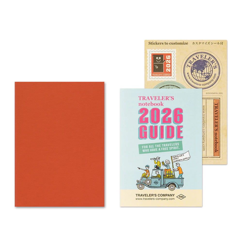 2026 TRAVELER'S Diary Monthly (Passport Size)
