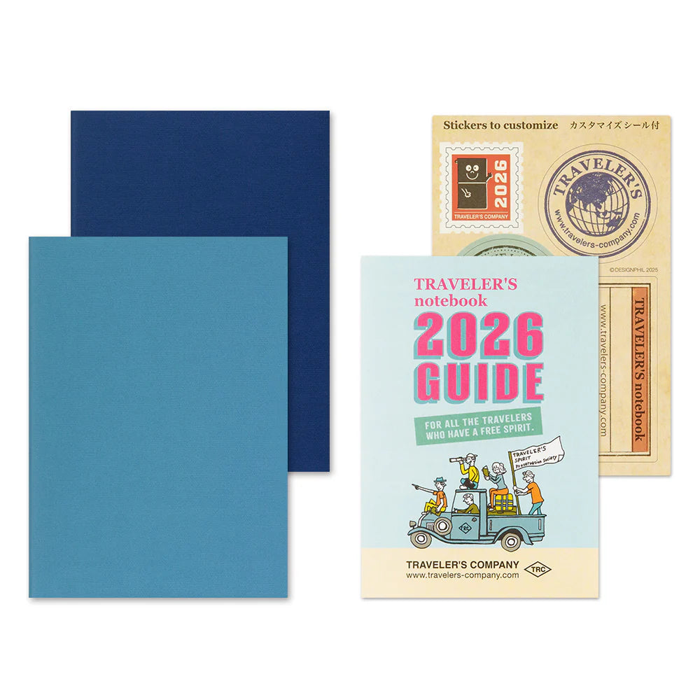 2026 TRAVELER'S Diary Weekly (Passport Size)