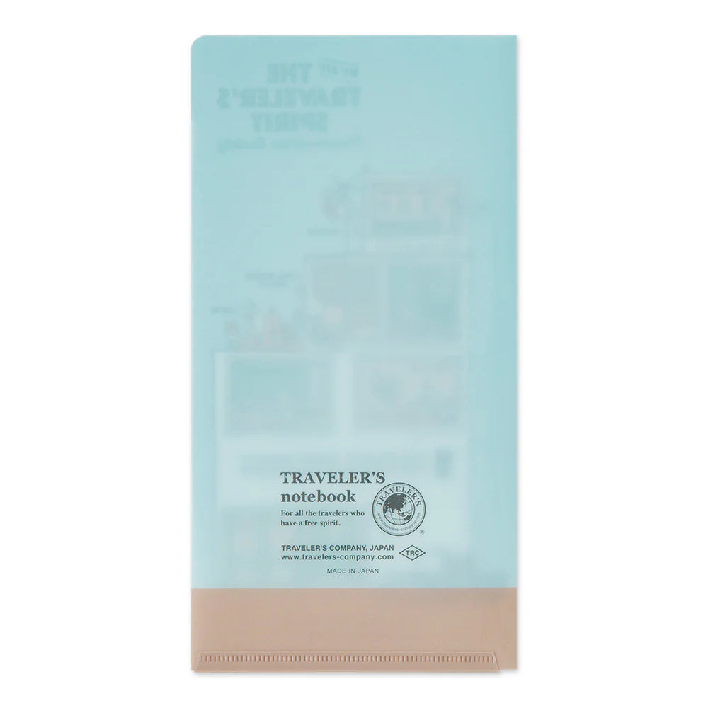 2026 TRAVELER'S Diary Clear Folder (Regular Size)