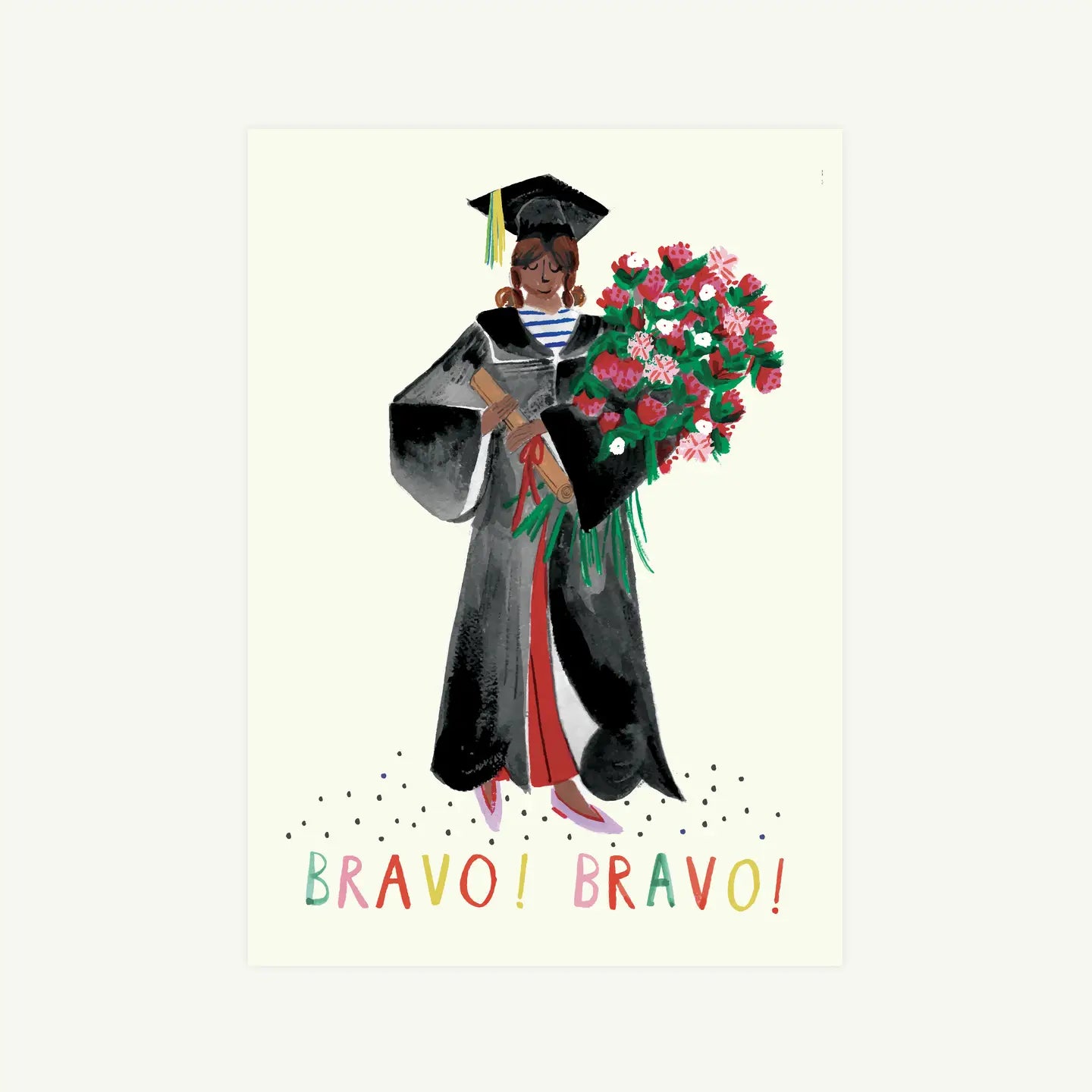 Roses For the Grad Graduation Card · Mr. Boddington's Studio