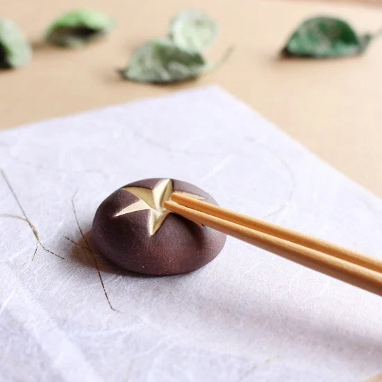 Shiitake Mushroom Chopstick Rest · Masters Craft