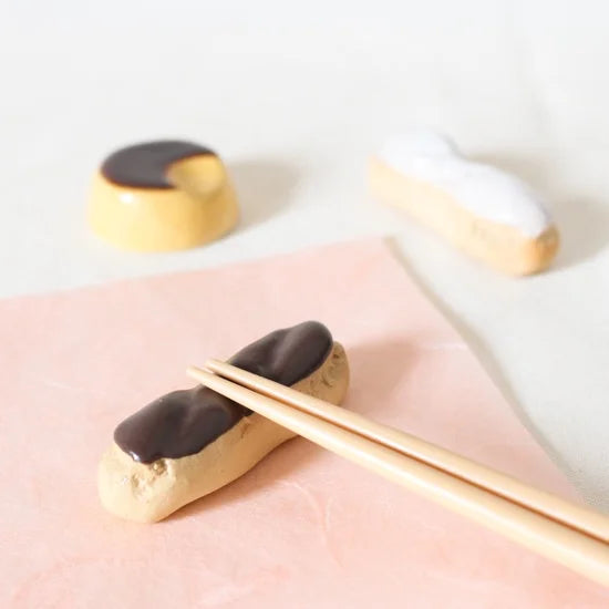 Chocolate Eclaire Chopstick Rest · Masters Craft