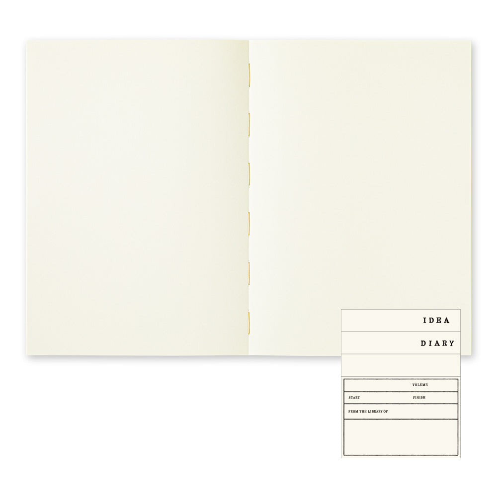 A5 Thick Cotton Blank MD Notebook