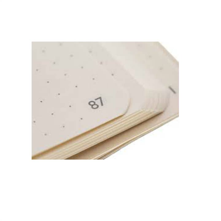 Clairefontaine "My Essential Paginated Journal" Black A5 Dot Grid Notebook
