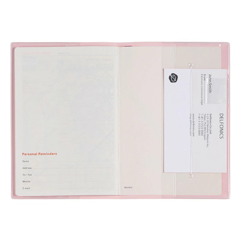 Rollbahn 2026 Beige Pony Monthly Planner Pocket Book 《A6》