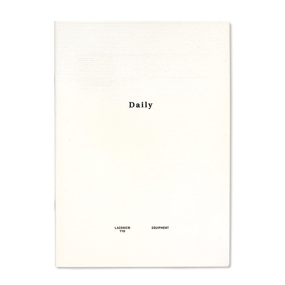 Daily - Laconic Stye Notebook A5