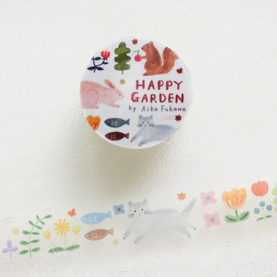 Happy Garden / Aiko Fukawa Clear Tape · Cozyca