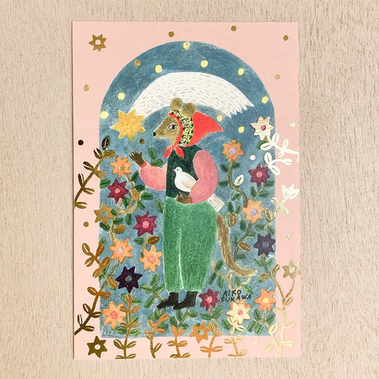 Amulet Foil Stamped Postcard / Aiko Fukawa · Cozyca