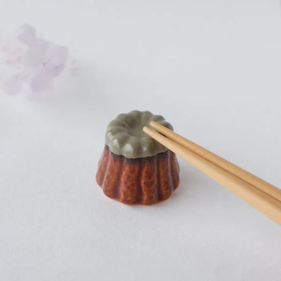 Matcha Canelé Chopstick Rest · Masters Craft