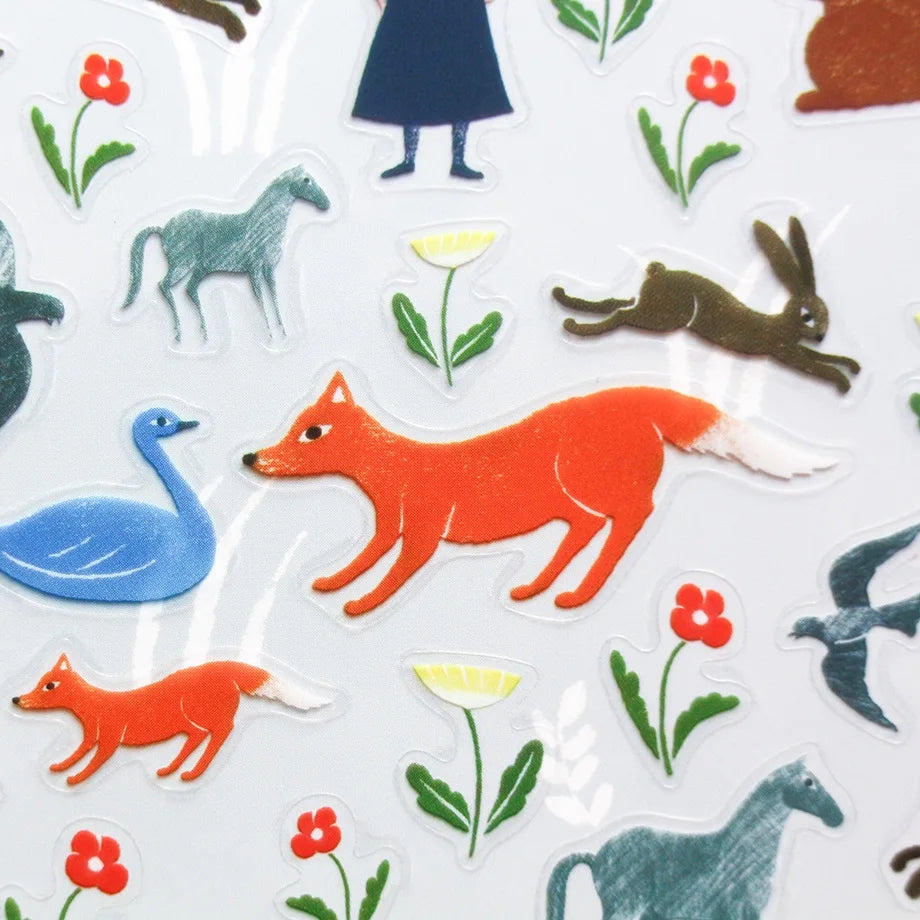 Garden Nishi Shuku Stickers · Cozyca