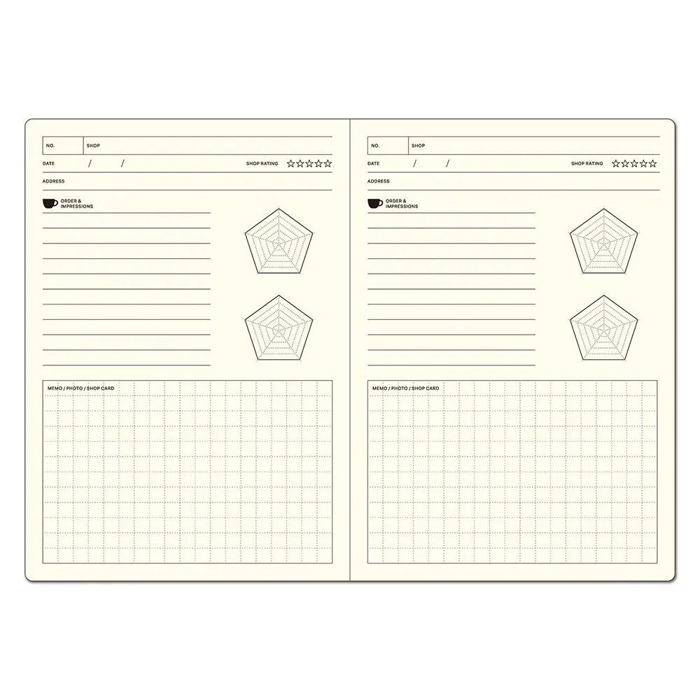 B6 Café Style Notebook · Laconic