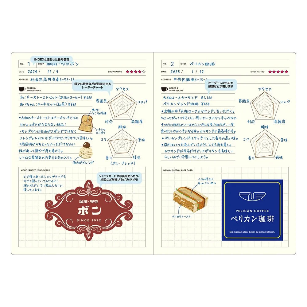B6 Café Style Notebook · Laconic