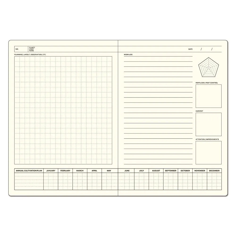 B6 Green Style Notebook · Laconic