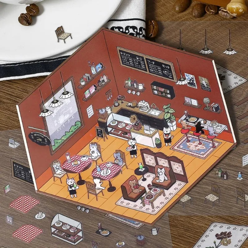Café Sticker Diorama · BGM