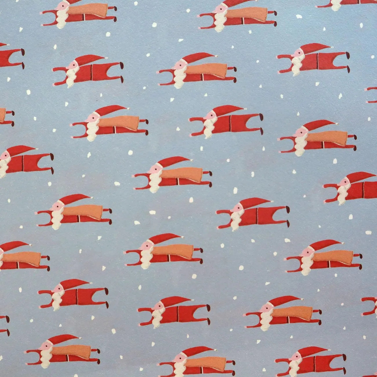 Super Santa Man Pattern Wrapping Paper · Regaro Papiro