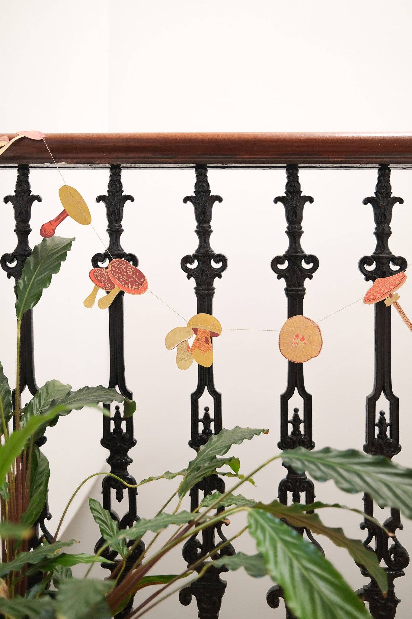 Mushroom Sewn Garland · East End Press