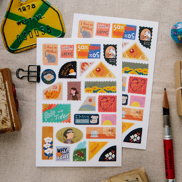Those Little Thoughts Transfer Sticker Sheet · OURS Studio