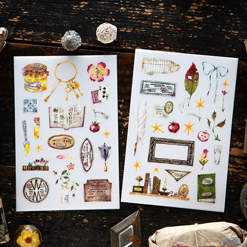 Desk of Botanist Transfer Sticker Sheet · OURS Studio