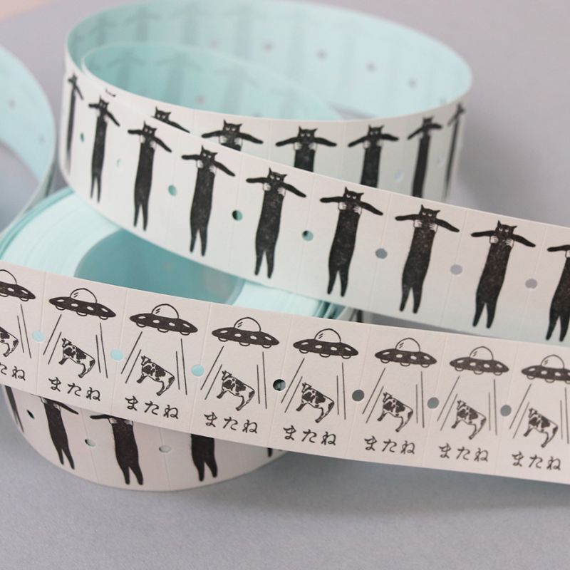 UFO「またね」(See You Again) Sealing Sticker Roll · 36Sublo