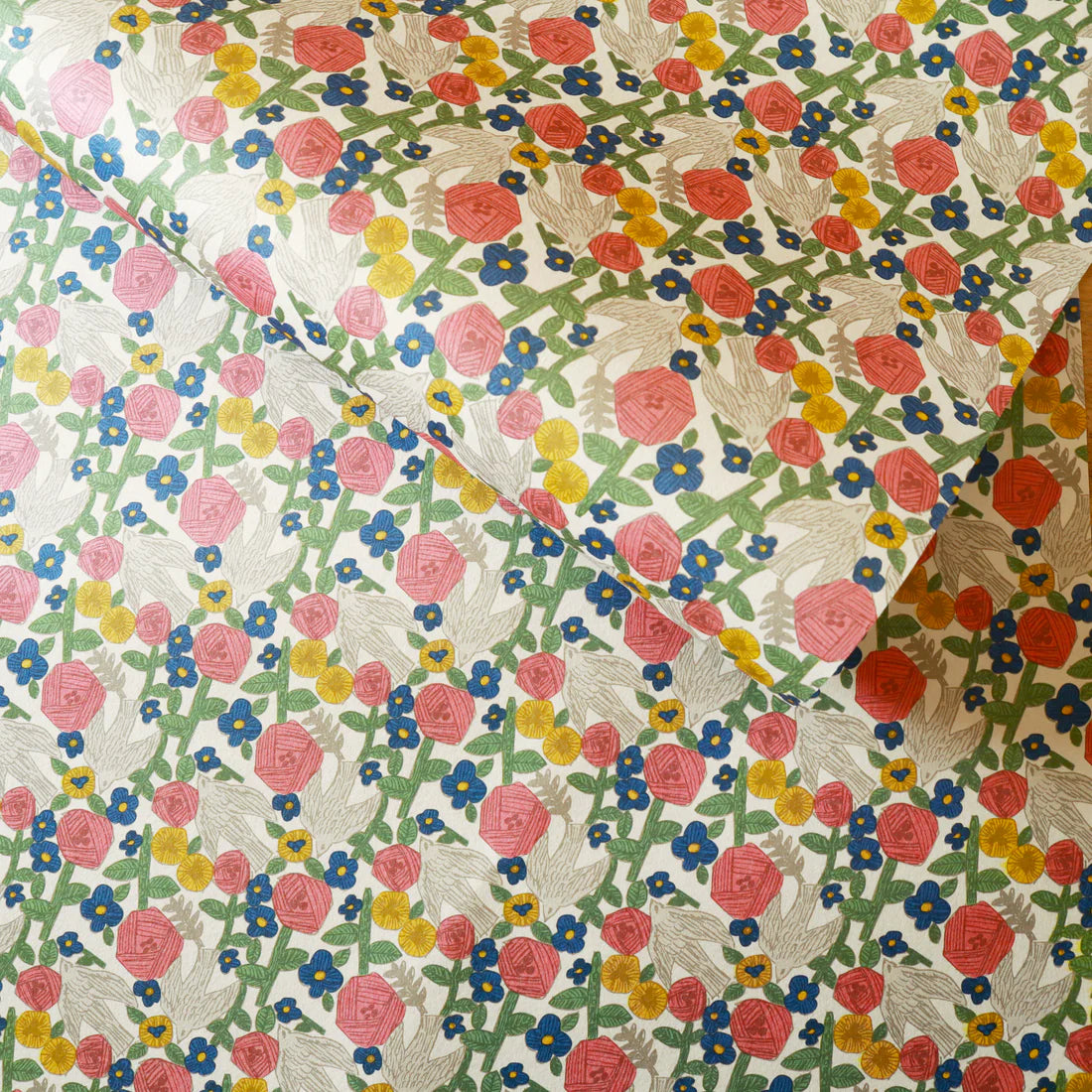 Wild Bird Washi Wrapping Paper · Regaro Papiro