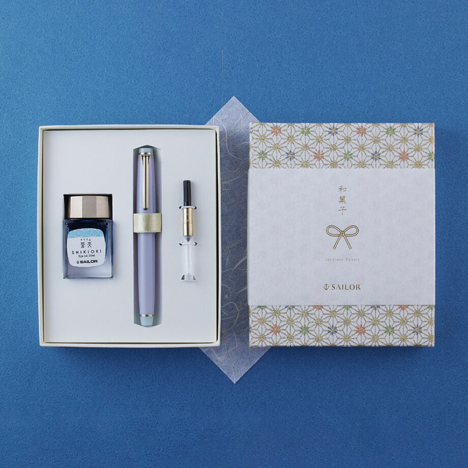 Sailor Pro Gear Slim Sakuramochi Wagashi Fountain Pen & Ink Set《Medium Fine》