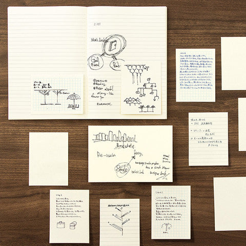 MD Sticky Memo Pad - A7 Lined