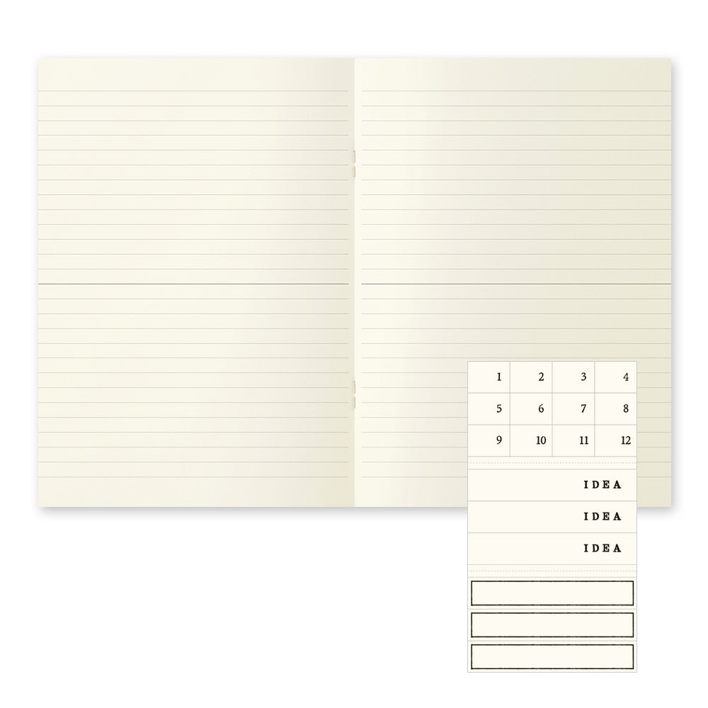 A5 Lined 3 Pack Light Notebooks · MD