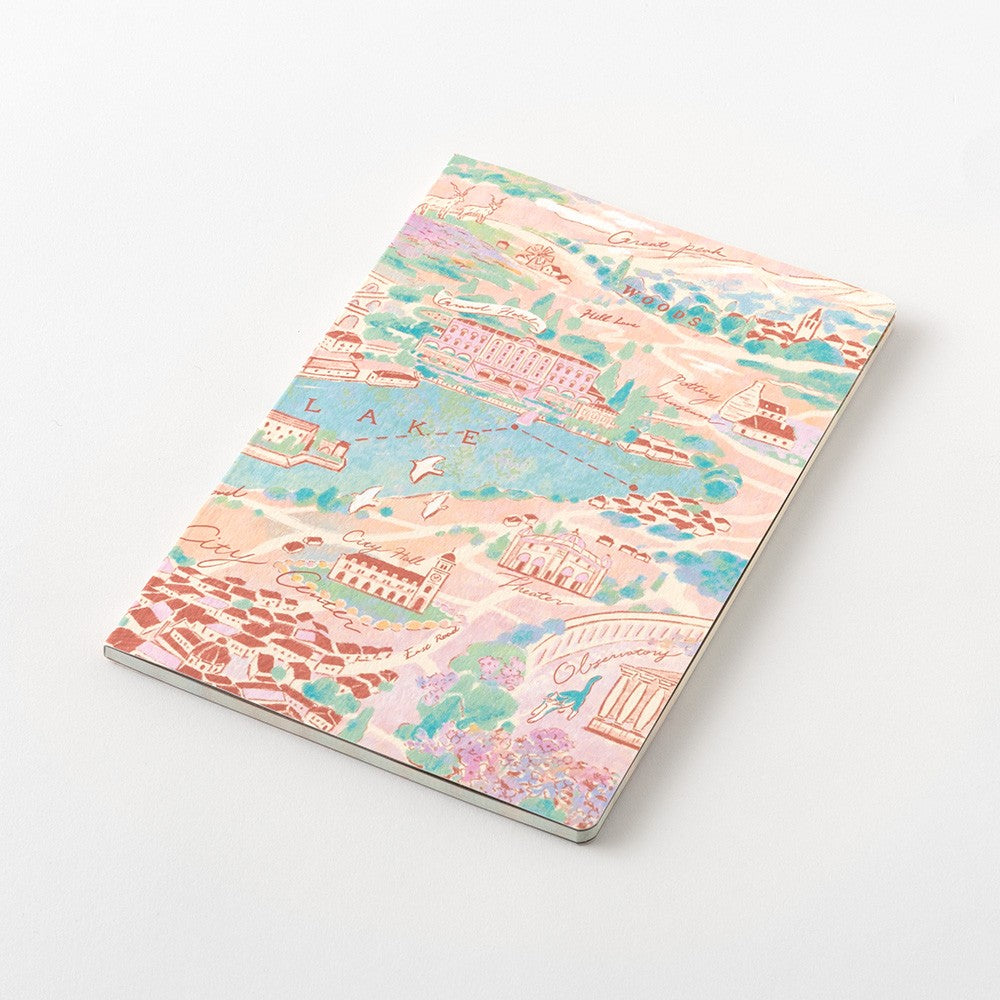 Travel & Hotel Yuru Log B6 Notebook · Midori
