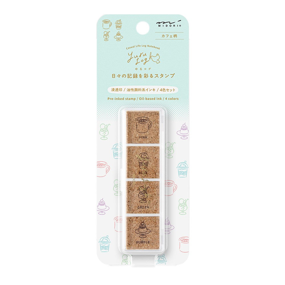 Yuru Log Paintable Stamps · Midori