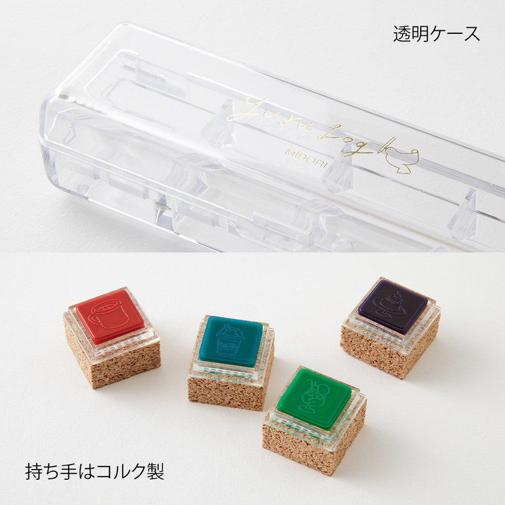 Yuru Log Paintable Stamps · Midori