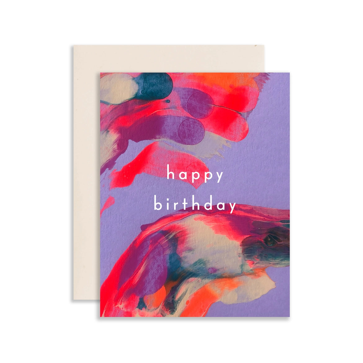 Orchid Birthday Card · Moglea