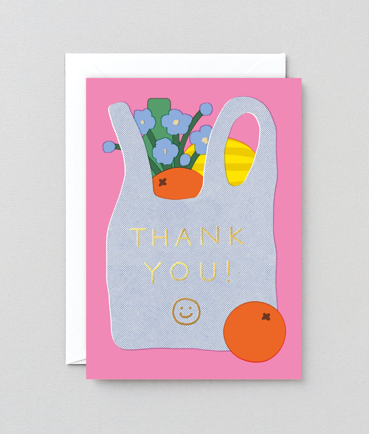 Thank You Shopping Bag Card · Wrap