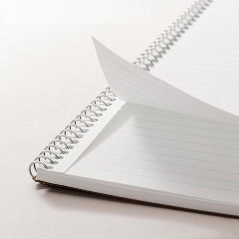 Maruman A5 Basic Spiral Notebook 6.5mm Ruled