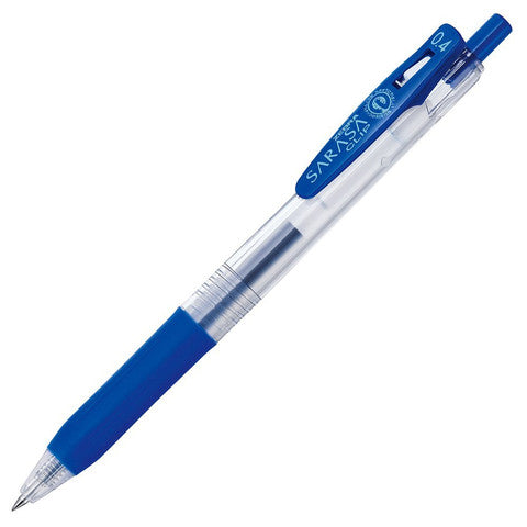 Zebra Sarasa Clip Gel Pen - 0.4 mm - Blue