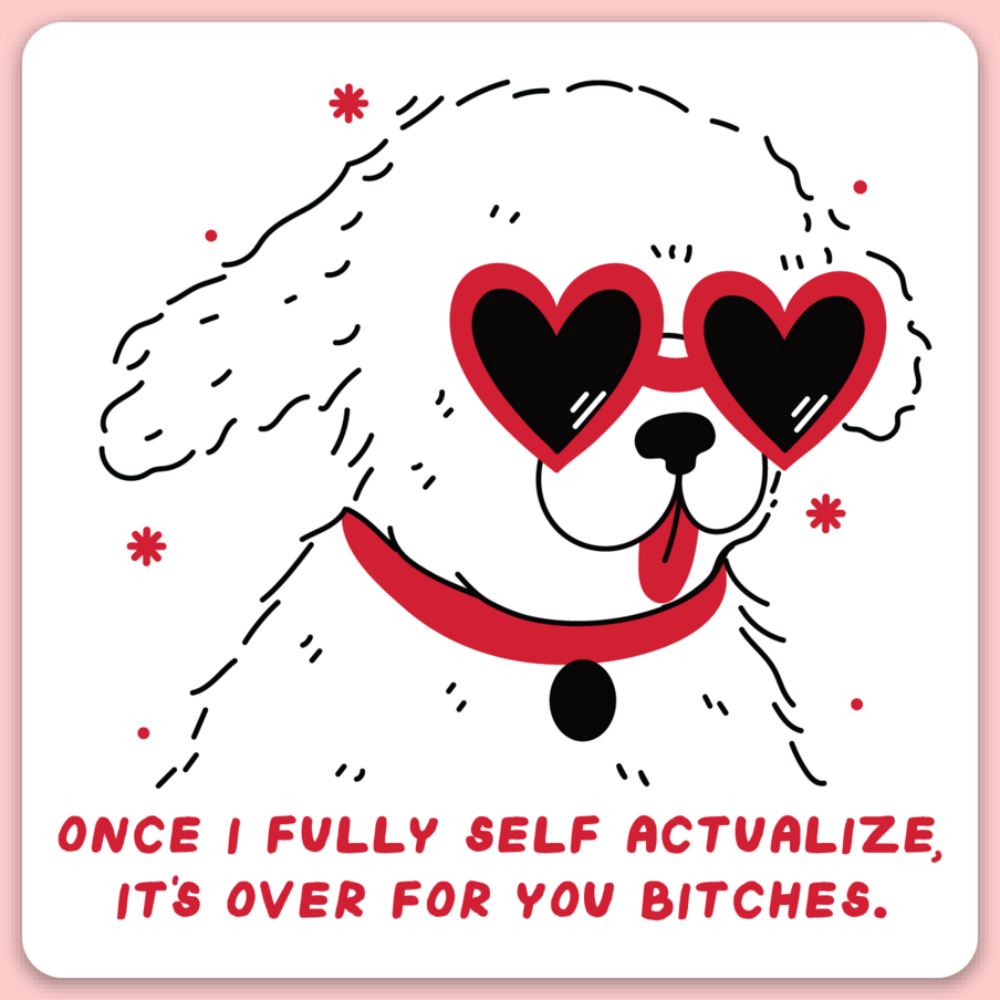 Self Actualize Sticker · Tender Ghost
