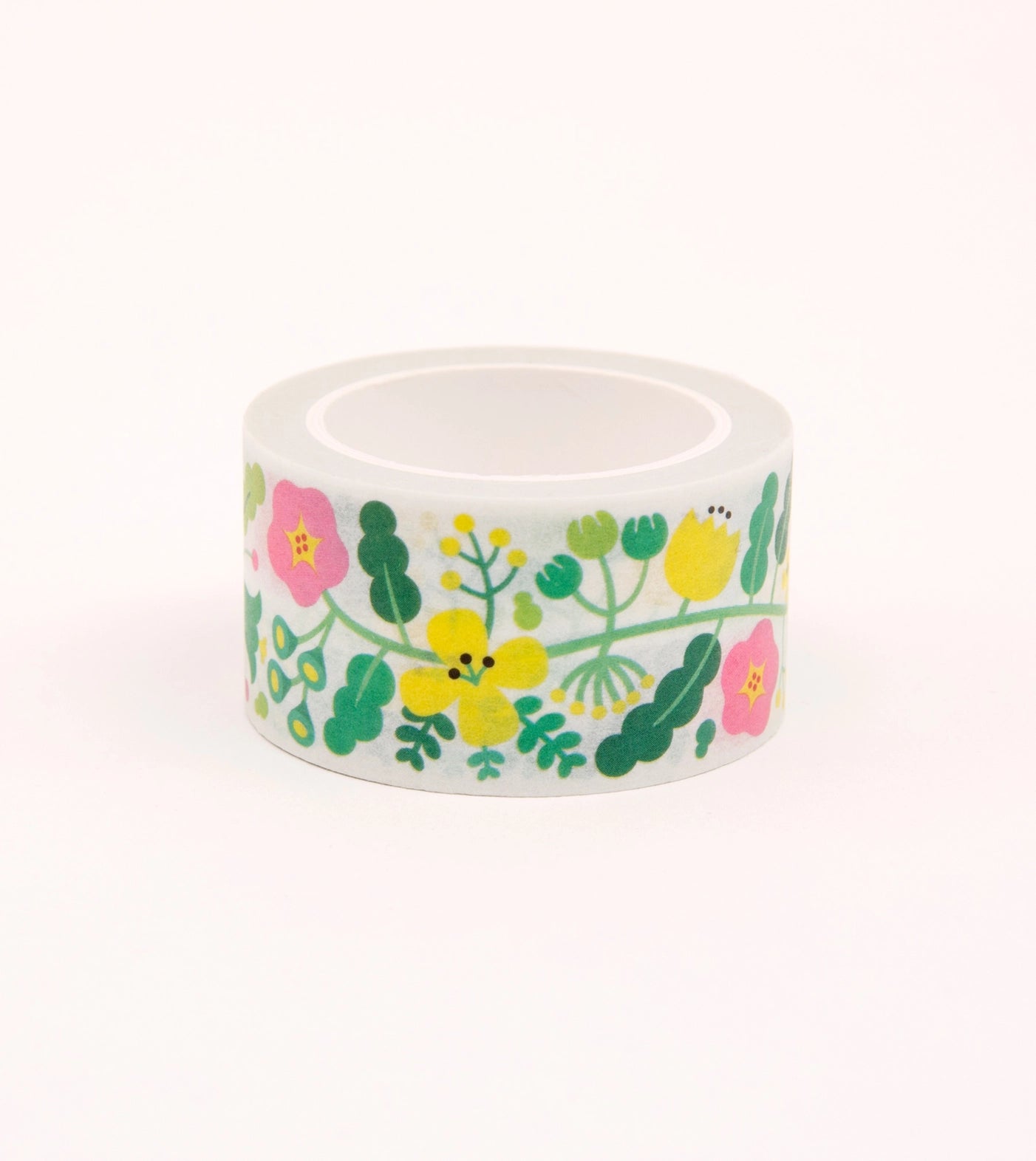 Green Floral Pattern Washi Tape · Clap Clap