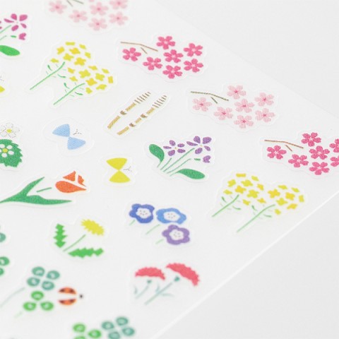 Seasonal Plants Planner Sticker Sheet · Midori