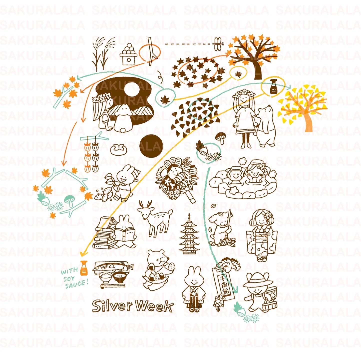 365: Nippon - Aki Clear Stamps · Sakuralala
