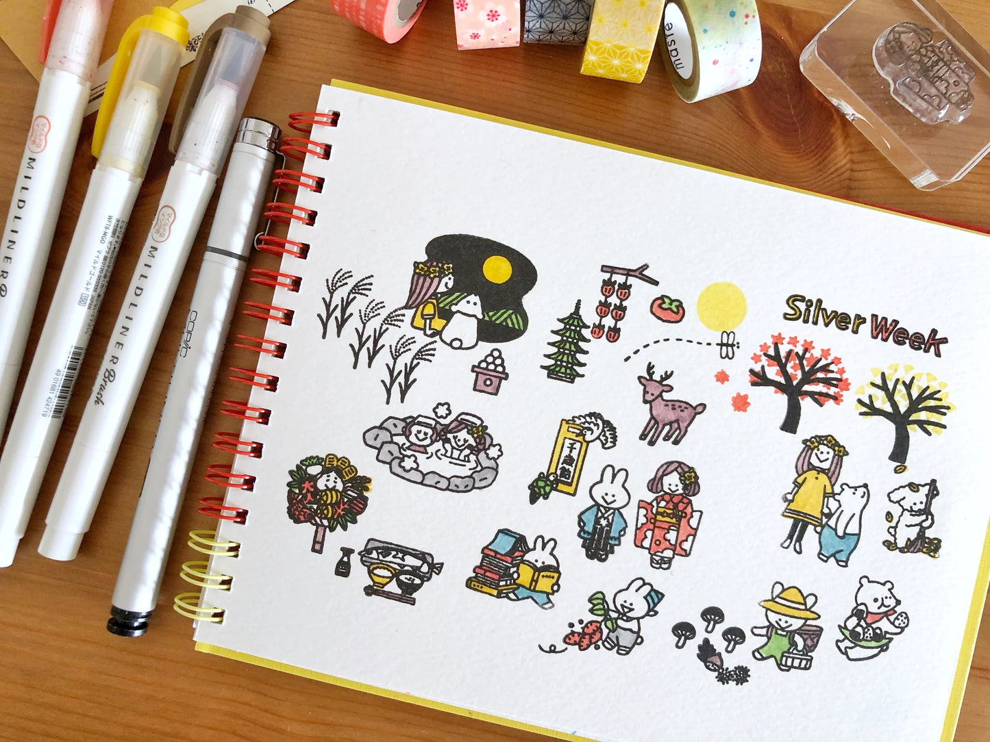 365: Nippon - Aki Clear Stamps · Sakuralala