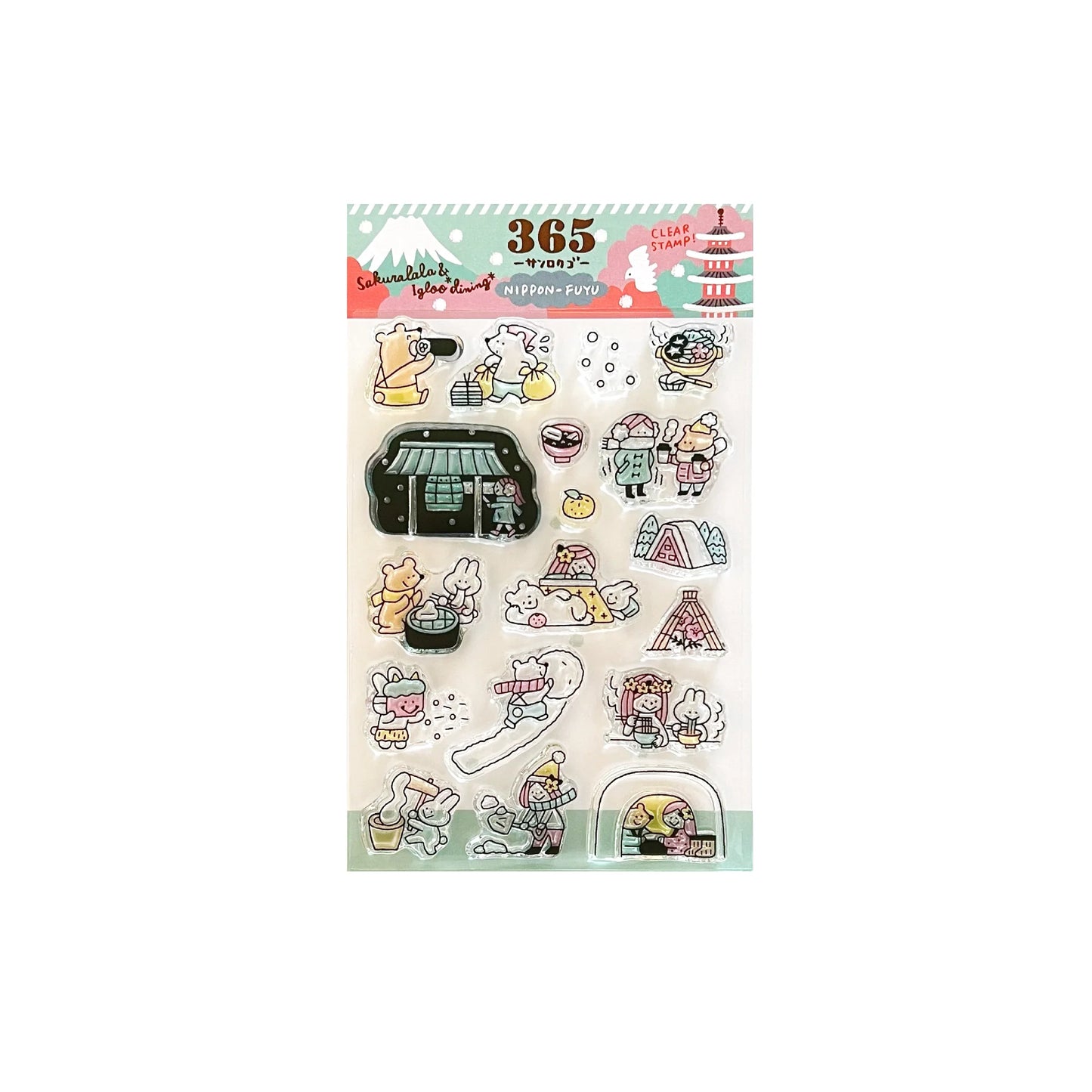 365: Nippon - Fuyu Clear Stamps · Sakuralala