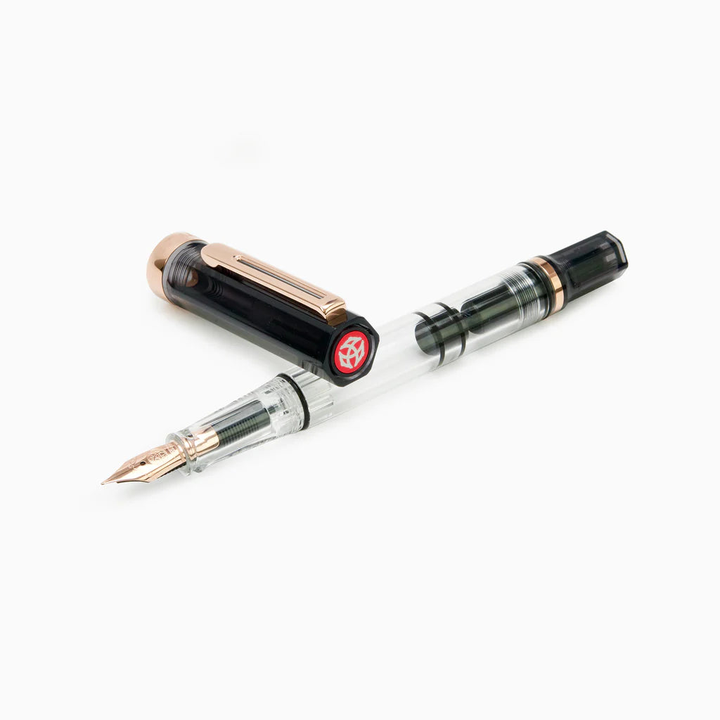 TWSBI ECO Smoke Rose Gold Fountain Pen《Medium》
