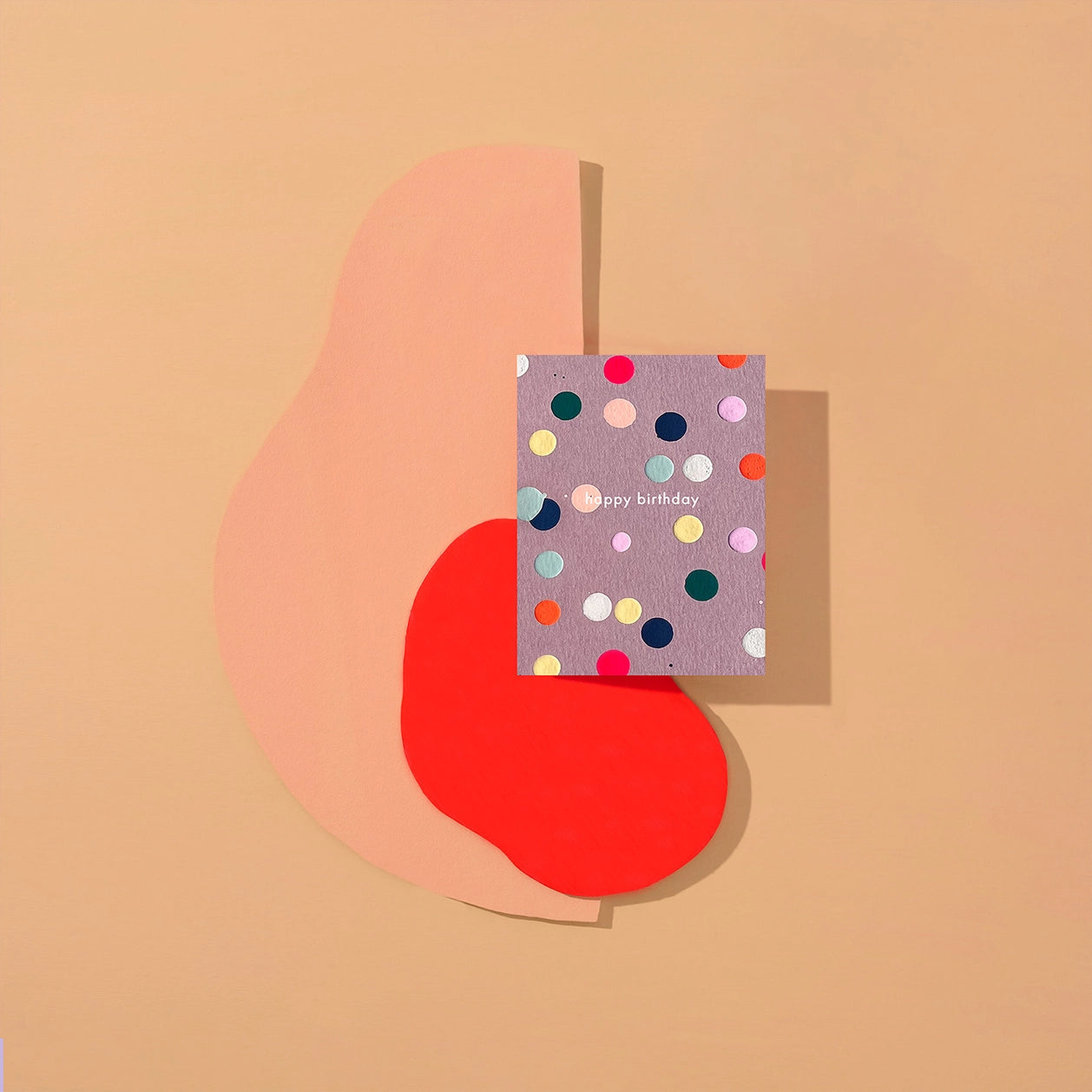 Birthday Dot Card · Moglea