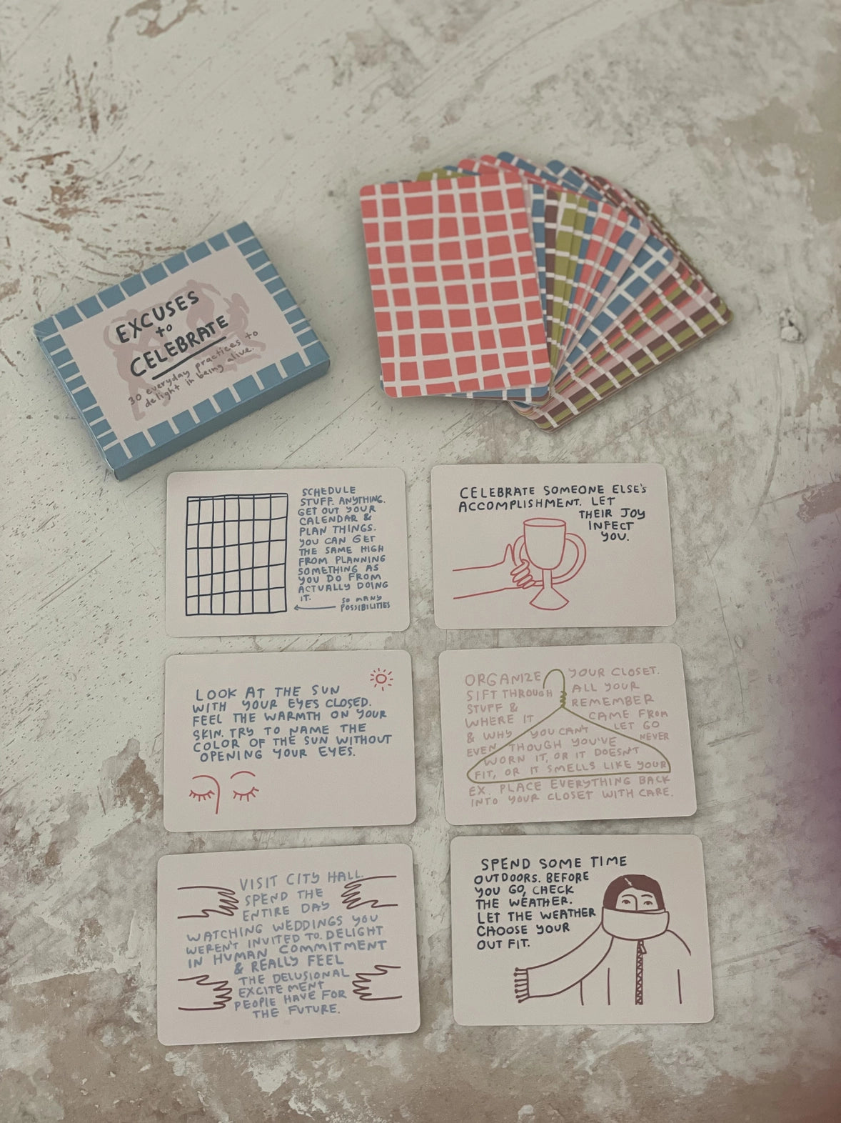 Excuses To Celebrate Card Deck - People I've Loved